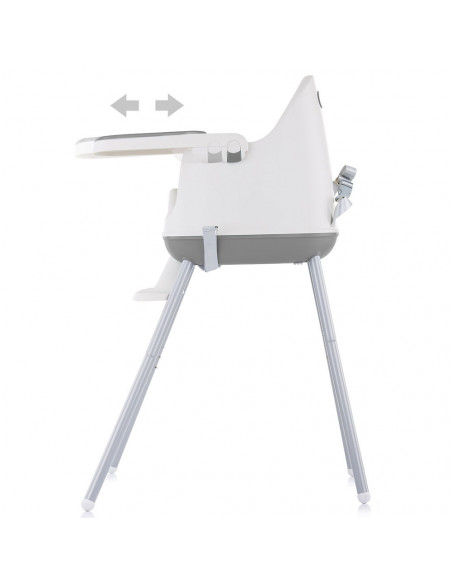Scaun de masa Chipolino Pudding 3 in 1 grey,STHPU0211GY