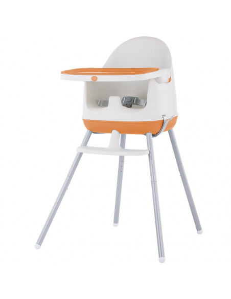 Scaun de masa Chipolino Pudding 3 in 1 orange,STHPU0215OR