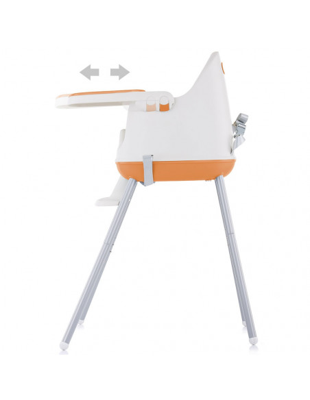 Scaun de masa Chipolino Pudding 3 in 1 orange,STHPU0215OR