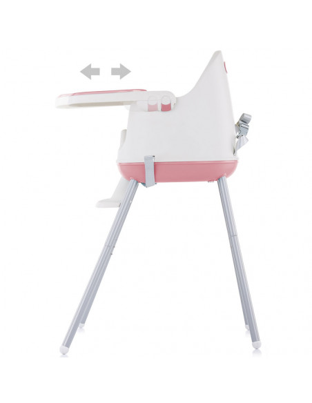 Scaun de masa Chipolino Pudding 3 in 1 peony pink,STHPU0213PP