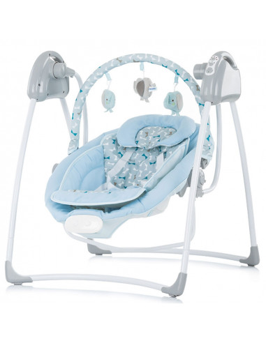 Leagan electric si balansoar Chipolino Paradise blue