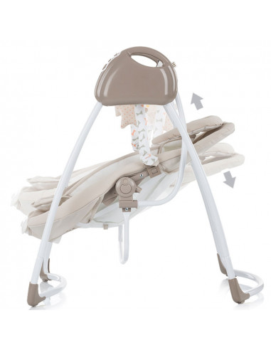 Leagan electric si balansoar Chipolino Paradise beige