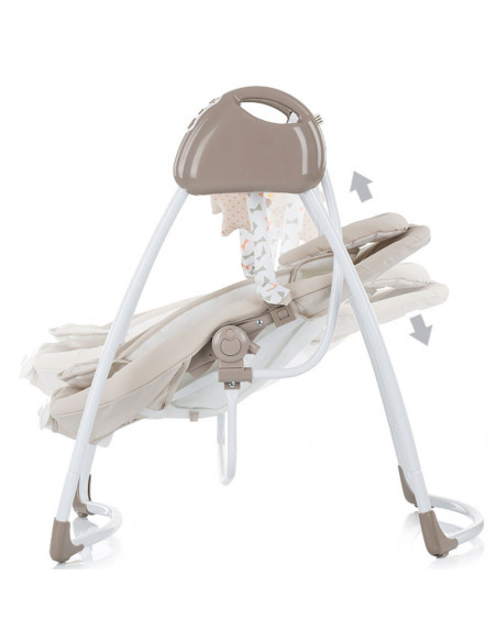 Leagan electric si balansoar Chipolino Paradise beige