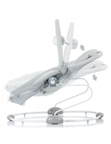Scaunel balansoar Chipolino Siesta gray,SHES01903GY