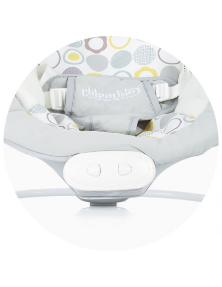 Scaunel balansoar Chipolino Siesta gray,SHES01903GY