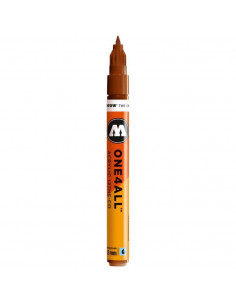 Marker acrilic Molotow ONE4ALL™127HS-CO, 1.5 mm, hazelnut brown
