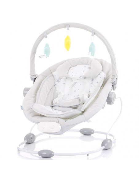 Leagan electric si balansoar Chipolino Paradise grey little