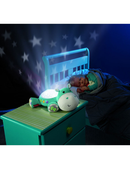 Lampa de veghe plus Fisher Price by Mattel Newborn Hipopotam