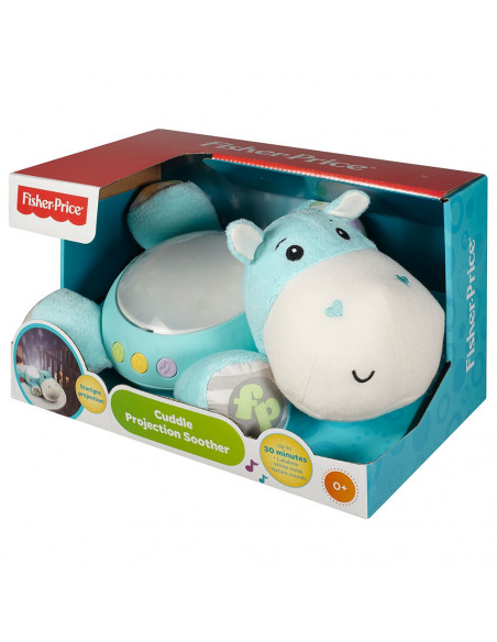 Lampa de veghe plus Fisher Price by Mattel Newborn Hipopotam