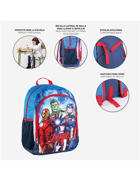 Ghiozdan scoala Cerda 2100004080, Motiv avengers