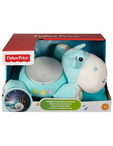 Lampa de veghe plus Fisher Price by Mattel Newborn Hipopotam