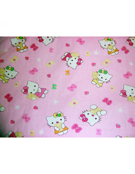 Lenjerie patut Hubners Kitty 4 piese roz,LENHK4R