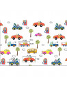Lenjerie patut Hubners Trafic 4 piese multicolor,LENHT4M