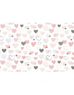 Lenjerie patut Hubners Hearts 4 piese multicolor,LENHHE4M 2