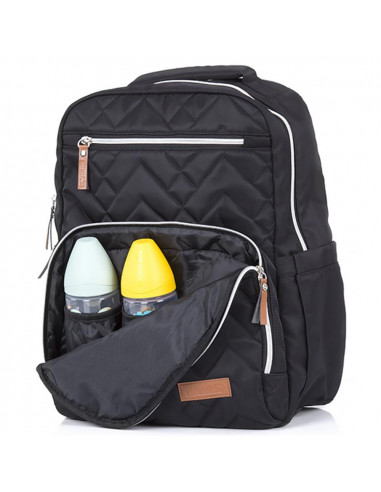 Rucsac si gentuta de infasat Chipolino black,CHRA02001BL