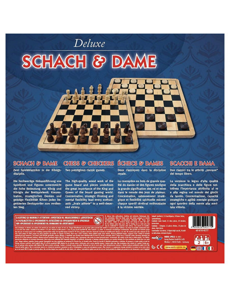 Joc Noris Deluxe Chess and Checkers,S606104577