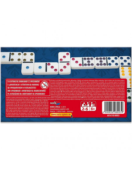 Joc Noris Deluxe Double 9 Domino,S606108003