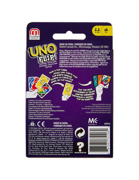 Carti de joc Mattel Games Uno Flip,MT-GDR44