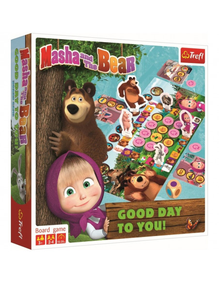 Joc Trefl Masha and the Bear, O zi buna,TR-01784 Joc Trefl Masha and the Bear, O zi buna,TR-01784