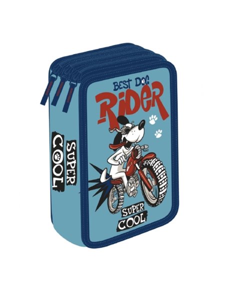 Penar echipat cu 3 fermoare School friendly MCPE3F3303, Best dog rider