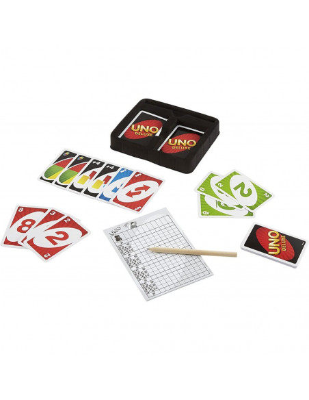 Carti de joc Mattel Games Uno Deluxe,MT-K0888