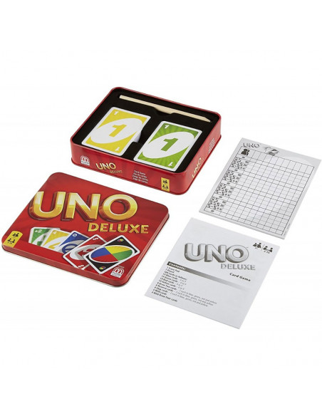 Carti de joc Mattel Games Uno Deluxe,MT-K0888