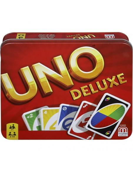 Carti de joc Mattel Games Uno Deluxe,MT-K0888