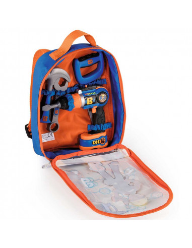 Rucsac Smoby Bob Constructorul cu unelte,S7600360136