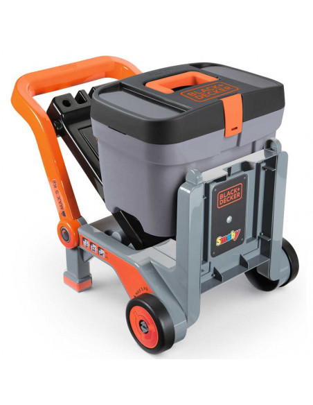 Masa de lucru Smoby Black & Decker 3 in 1 cu trusa de