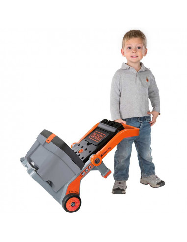 Masa de lucru Smoby Black & Decker 3 in 1 cu trusa de