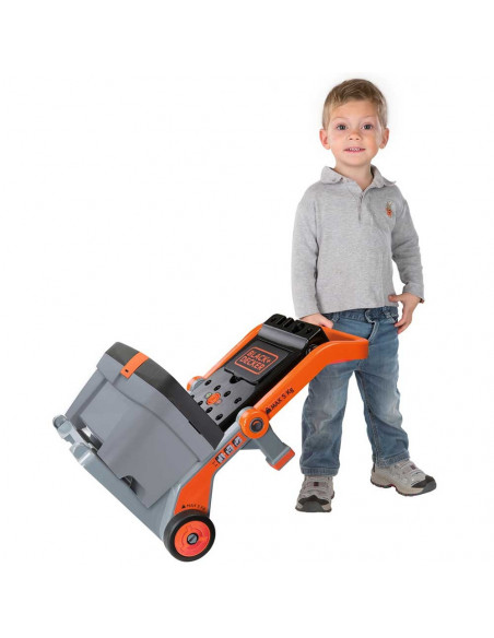 Masa de lucru Smoby Black & Decker 3 in 1 cu trusa de