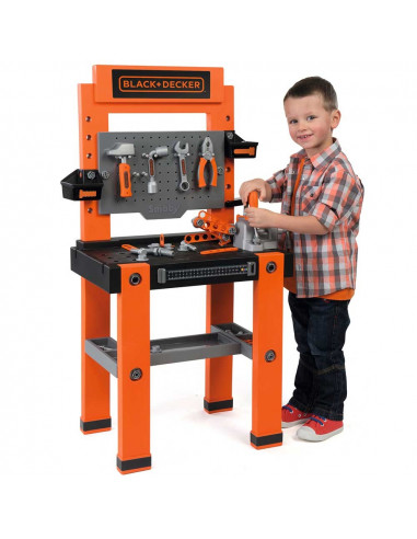 Atelier Smoby Black & Decker Bricolo One cu