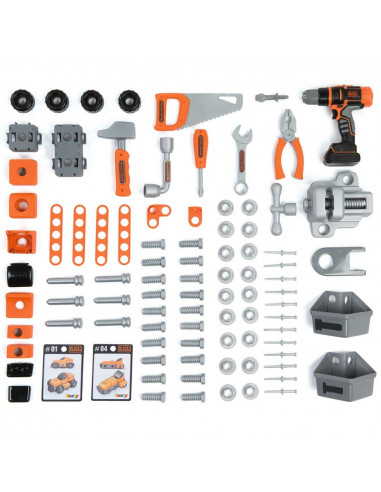 Atelier Smoby Black & Decker Bricolo Center cu