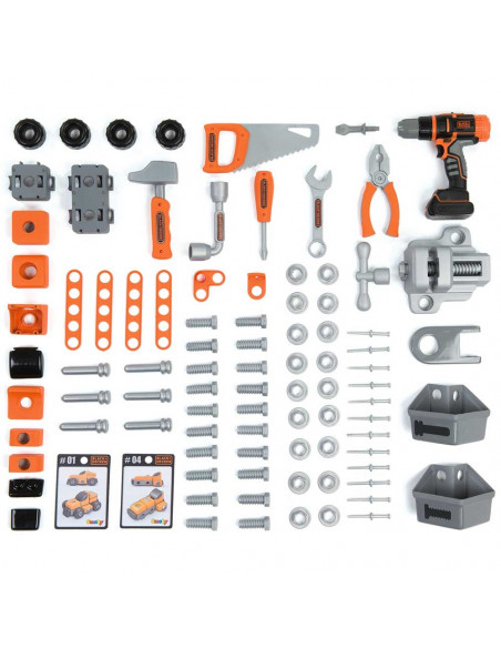 Atelier Smoby Black & Decker Bricolo Center cu