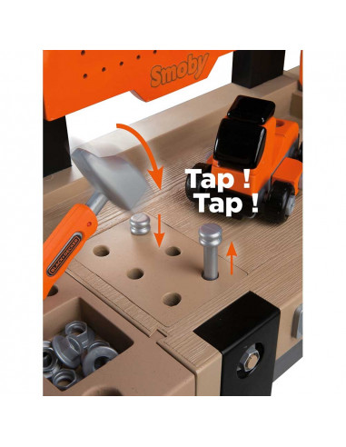 Atelier Smoby Black & Decker Bricolo Center cu