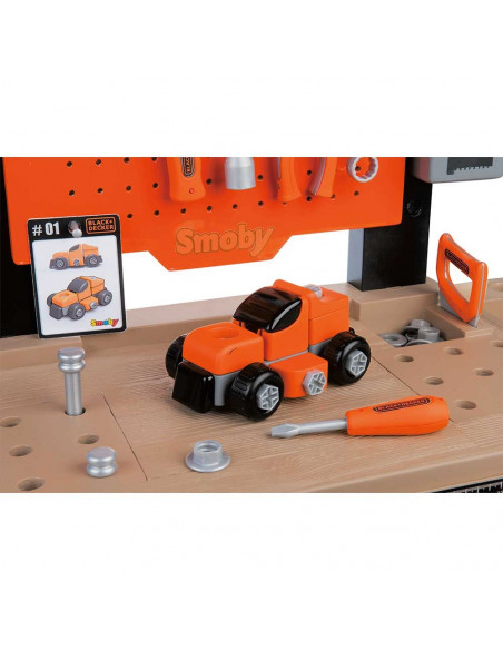 Atelier Smoby Black & Decker Bricolo Center cu
