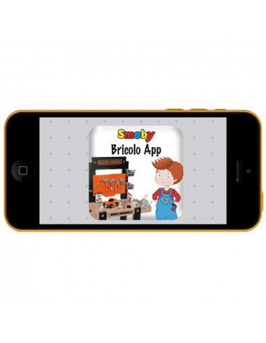 Atelier Smoby Black & Decker Bricolo Center cu