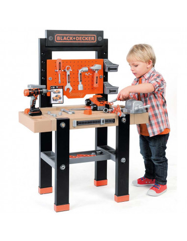 Atelier Smoby Black & Decker Bricolo Center cu