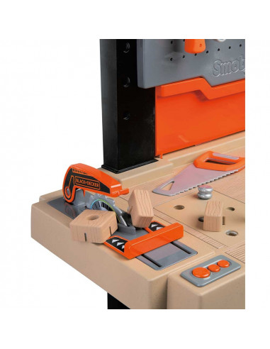 Atelier Smoby Black & Decker Bricolo Ultimate cu