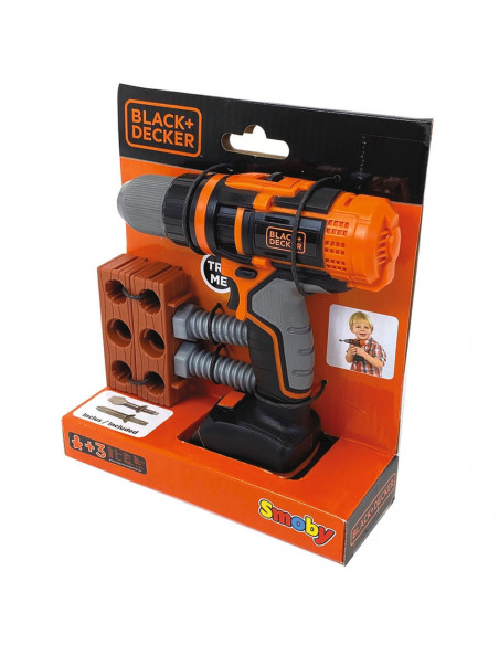 Jucarie Smoby Bormasina mecanica Black & Decker cu