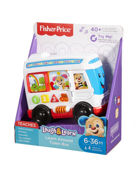 Jucarie Fisher Price by Mattel Laugh and Learn Autobuzul cu