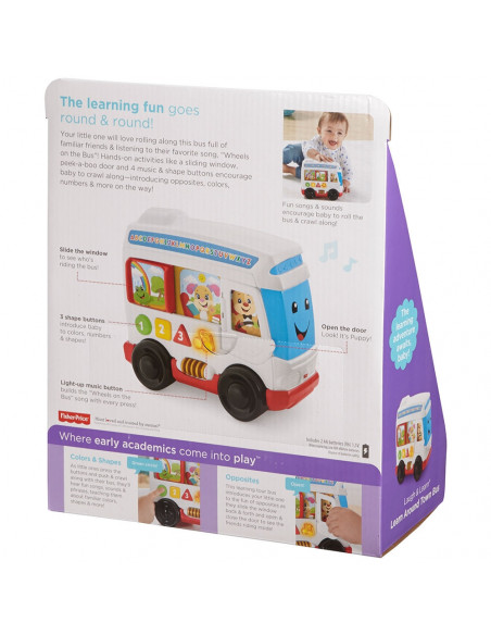 Jucarie Fisher Price by Mattel Laugh and Learn Autobuzul cu