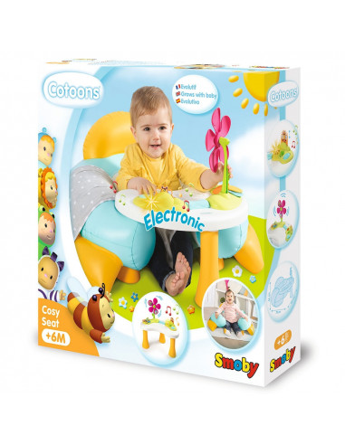 Centru de activitati Smoby Cotoons Cosy orange,S7600110232