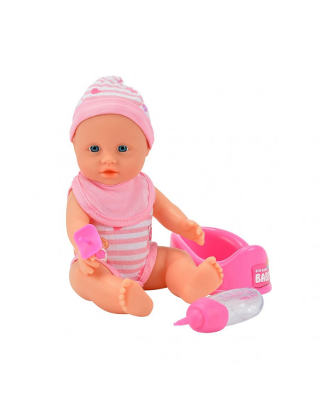 Papusa Simba New Born Baby 30 cm Bebe Darling cu olita si