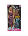 Papusa Simba Steffi Love 29 cm Glitter Style cu 3