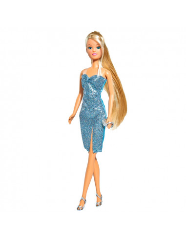 Papusa Simba Steffi Love 29 cm Glitter Style cu 3