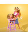 Papusa Simba Steffi Love 29 cm Baby World in bluza cu buline