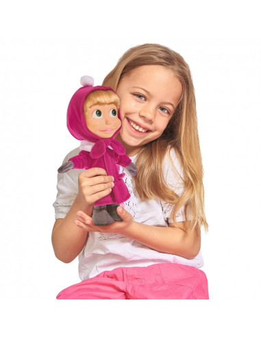 Papusa Simba Masha and the Bear 23 cm Masha in haine de