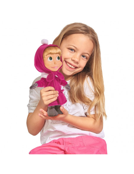 Papusa Simba Masha and the Bear 23 cm Masha in haine de