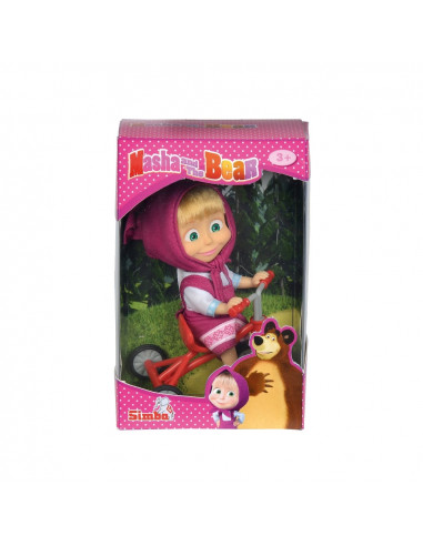 Papusa Simba Masha and the Bear 12 cm Masha cu
